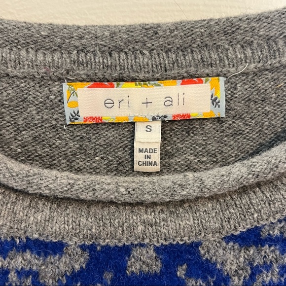 ANTHROPOLOGIE | Eri + Ali Jacquard Pullover  Sweater - Picture 2 of 7